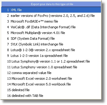 14_Option_03_04_selecttableinfo_exportmenu